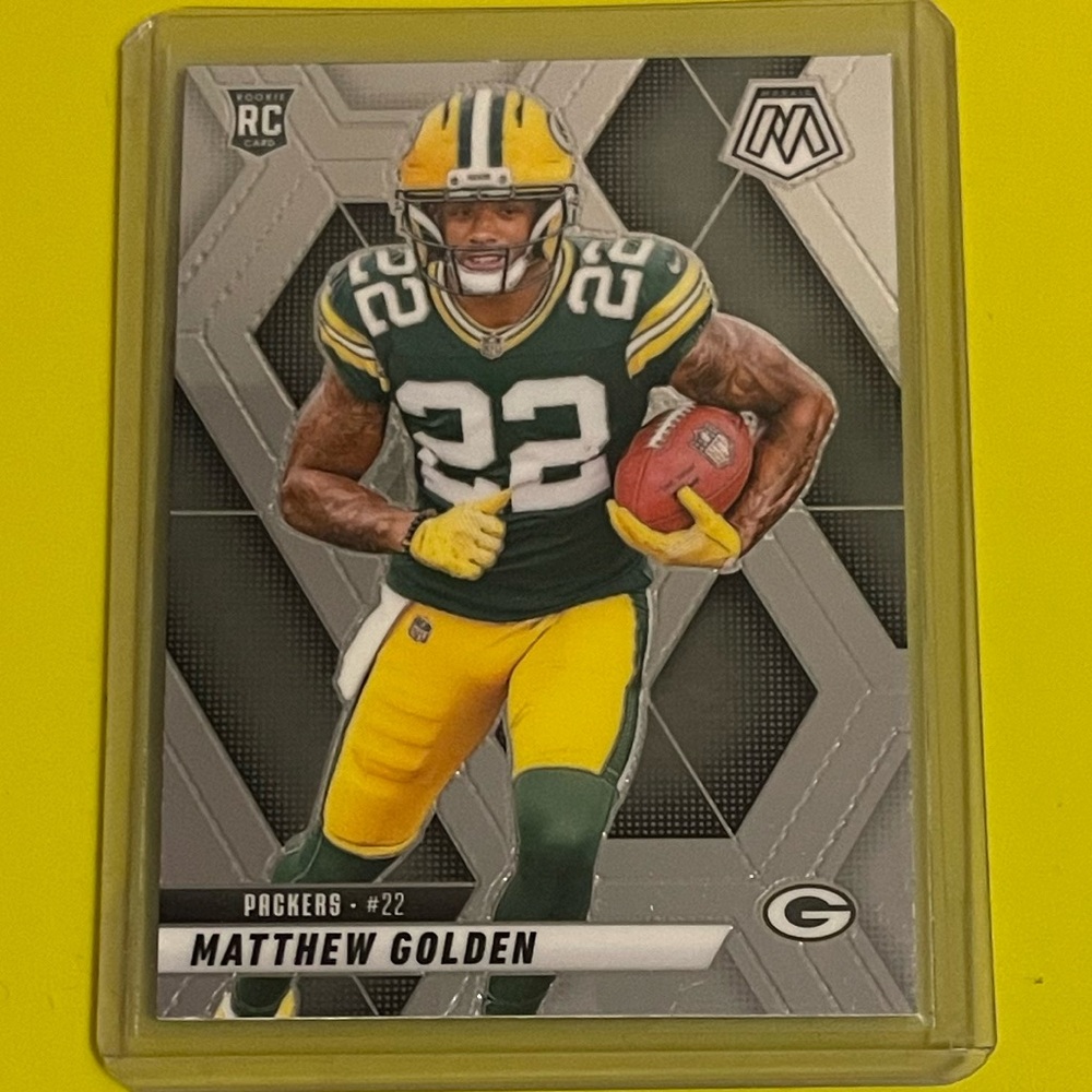 Matthew Golden #323 [Rookie] 2025 Panini Mosaic Football Trading Card